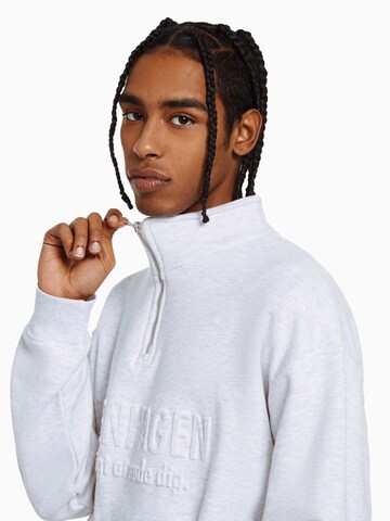 Bershka Sweatshirt i grå