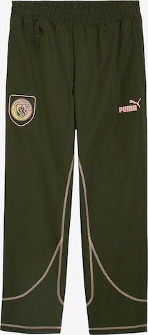 PUMA Regular Urheiluhousut 'Manchester City' värissä vihreä: etupuoli