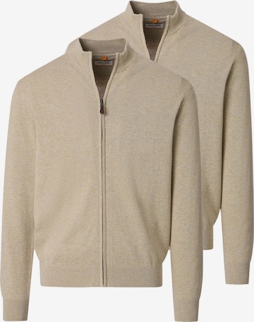 redmond Knit cardigan 'Basic' in Beige: front