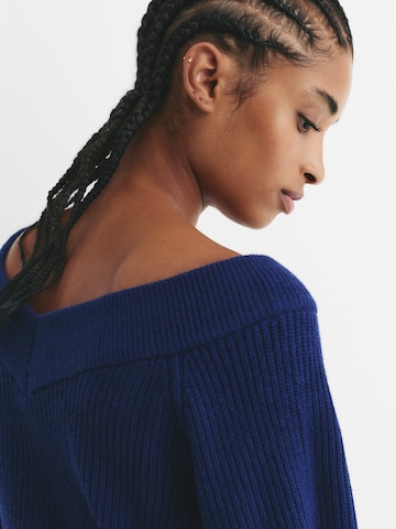 Pull&Bear Svetr – modrá