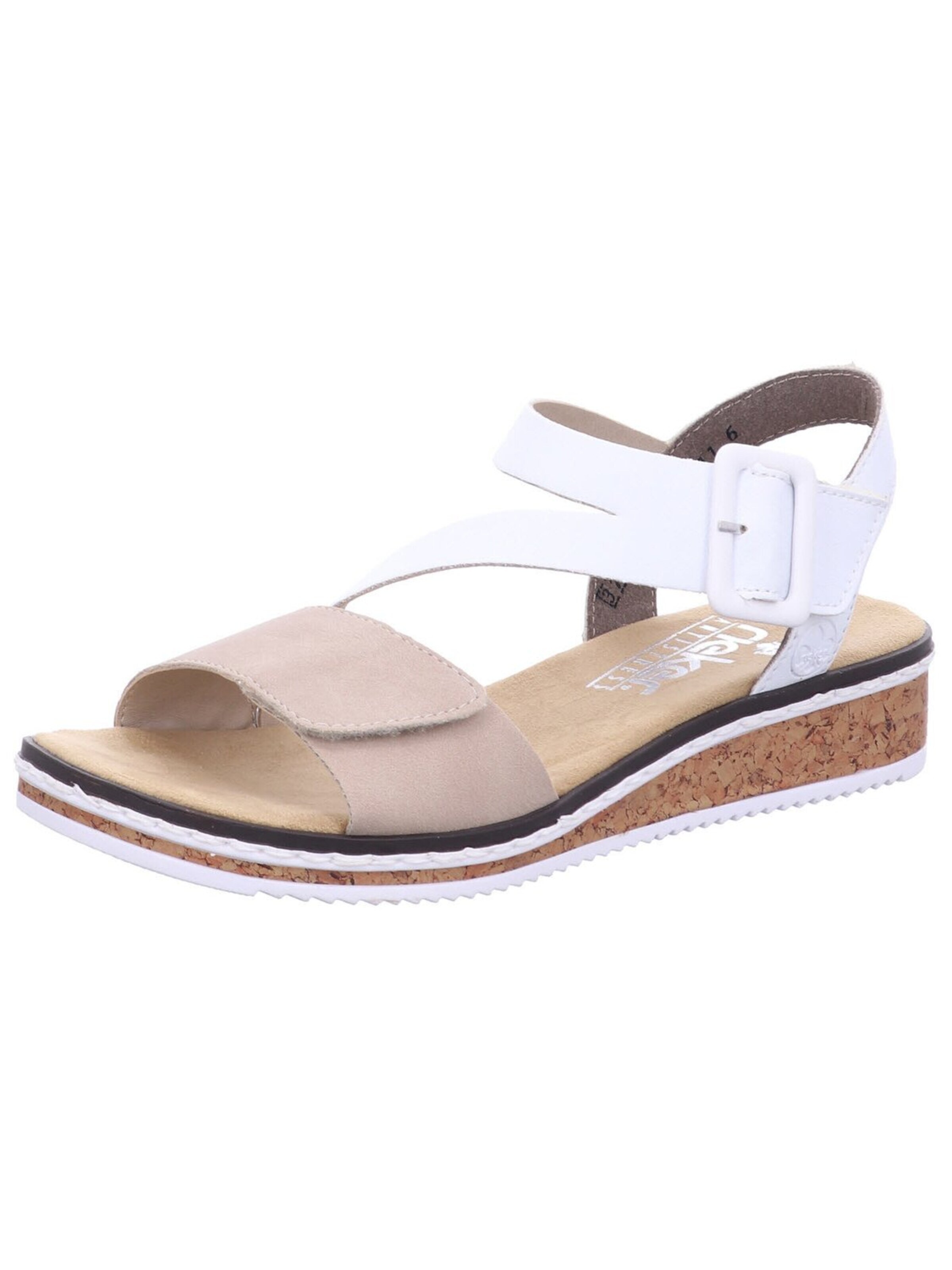 Sandalo 'V3660-60' di Rieker in beige: frontale