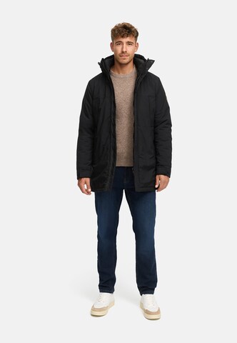 INDICODE JEANS Winterjas 'INBenyot' in Zwart