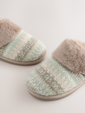 Next Huisschoenen in Groen