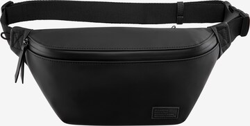 Pull&Bear Belt bag in Black: front