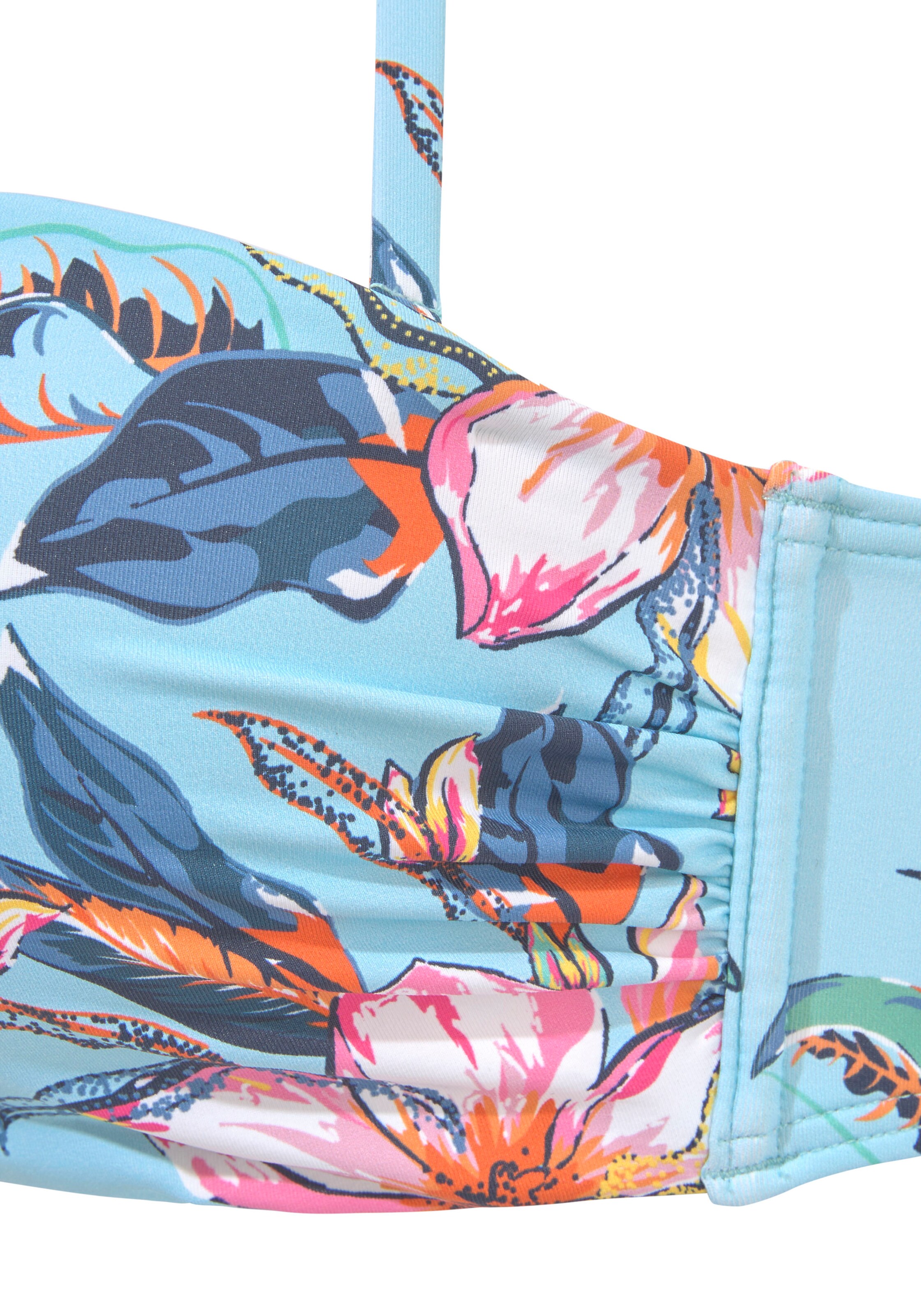 zils LASCANA Bandeau Bikini augšdaļa