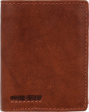 GREENBURRY Wallet 'Oily' in Brown: front