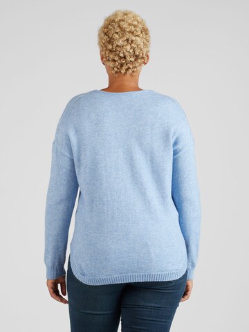 ONLY Carmakoma Sweater 'MARGARETA' in Blue