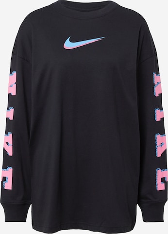 T-shirt Nike Sportswear en noir : devant