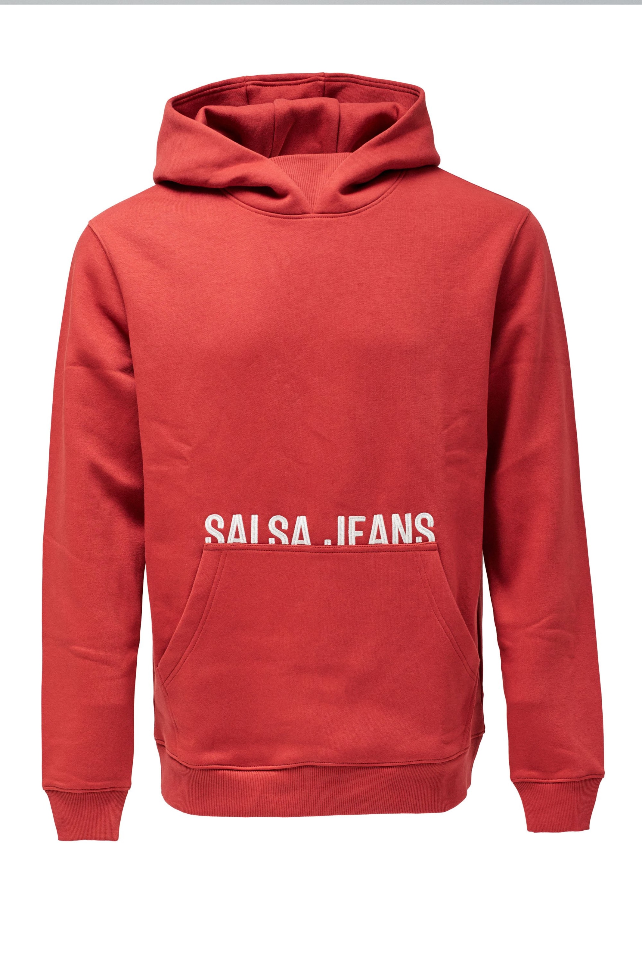 Salsa Jeans Sweatshirt in Rood: voorkant