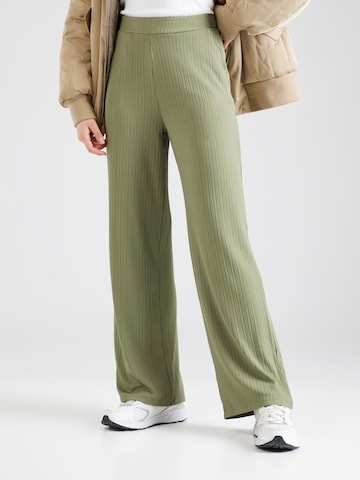 Wide Leg Pantalon 'OFELIA' VILA en vert : devant