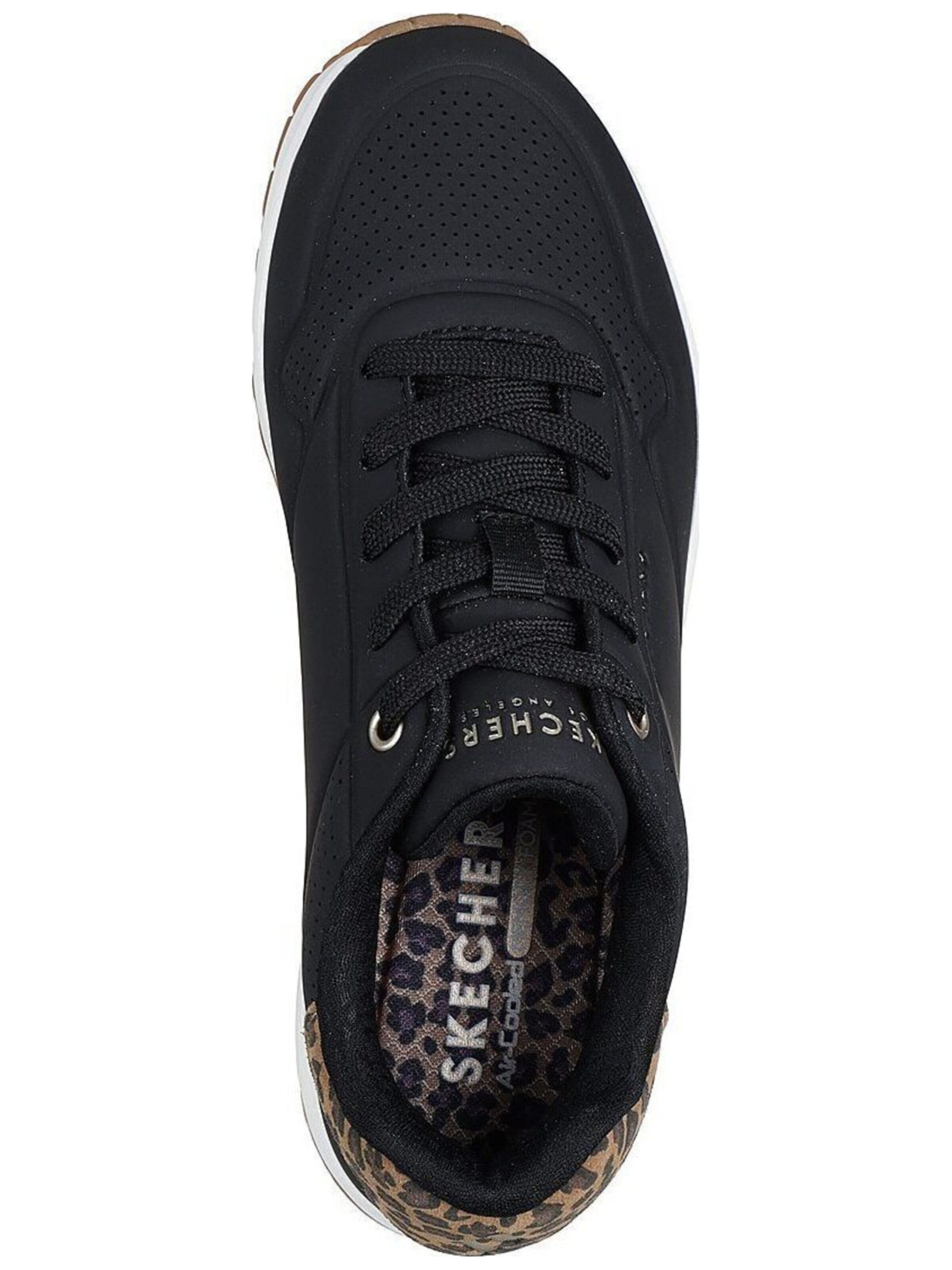 SKECHERS Низкие кроссовки 'UNO' в Черный
