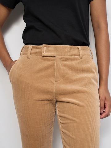 Salsa Jeans Flared Chino in Bruin