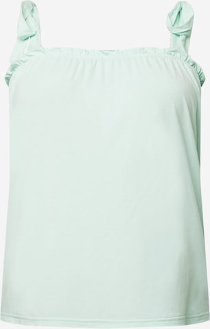 Vero Moda Curve Top 'AILA' in Groen: voorkant