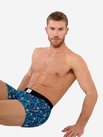 HOM Boxer shorts ' Voyages Boxer Briefs ' in Blue