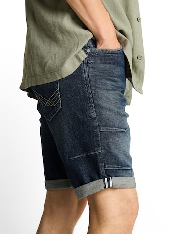 TOM TAILORregular Traperice 'JOSH' - plava boja