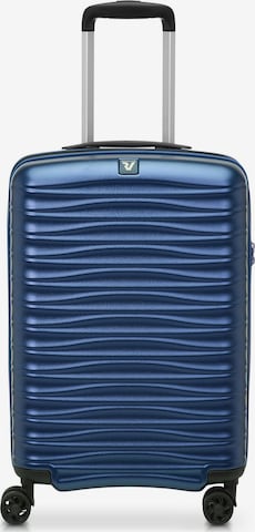 Roncato Trolley 'Wave' in Blau: Vorderseite