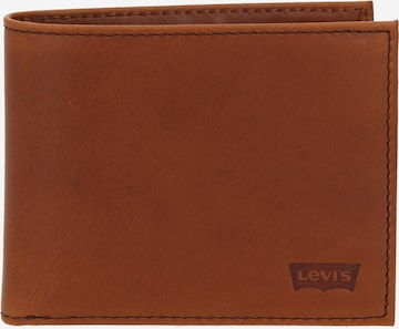 LEVI'S ® Portemonnee in Bruin: voorkant