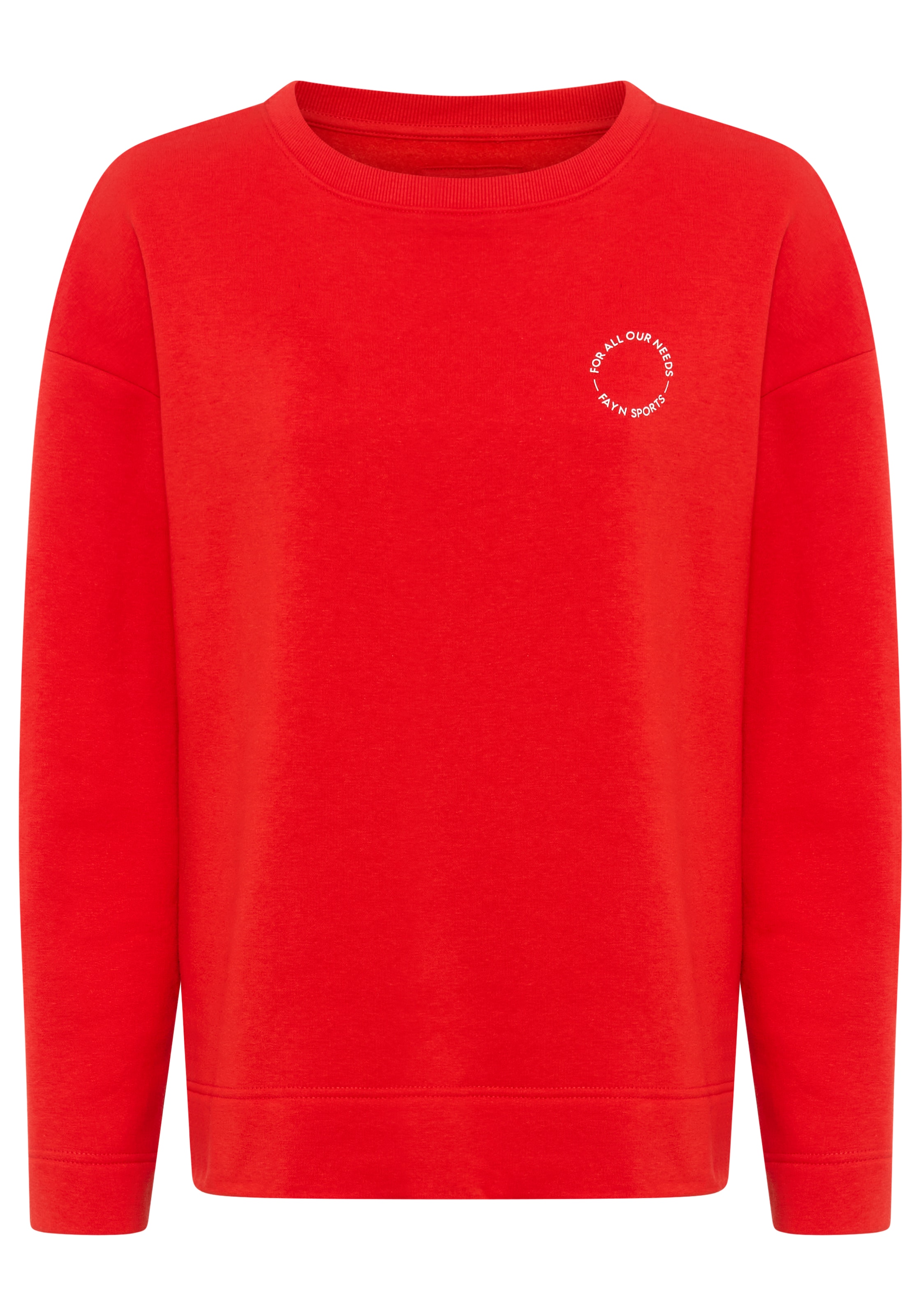 FAYN SPORTS Sweatshirt in Red: front