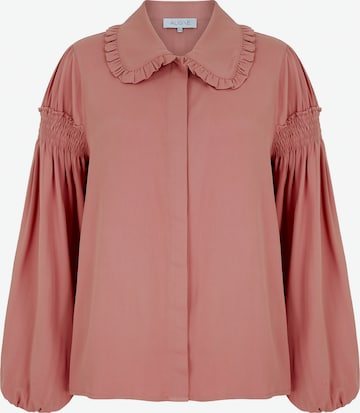 Aligne Blouse 'Brooke' in Roze: voorkant