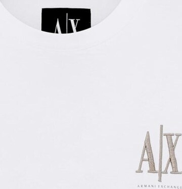 Maglietta di ARMANI EXCHANGE in bianco: frontale