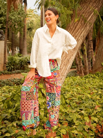 Introvertie VIENNA Wide leg Pants 'Johnny' in Mixed colors