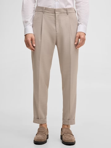 Regular Pantalon chino 'Luis' STRELLSON en beige : devant