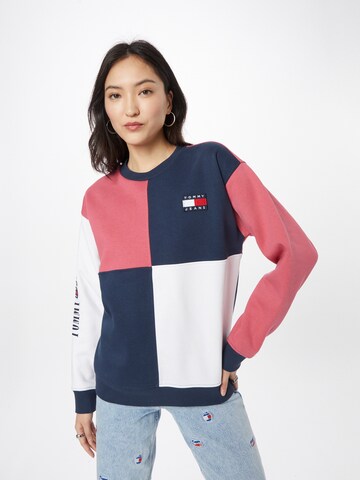 Tommy Jeans - Sweatshirt em mistura de cores: frente