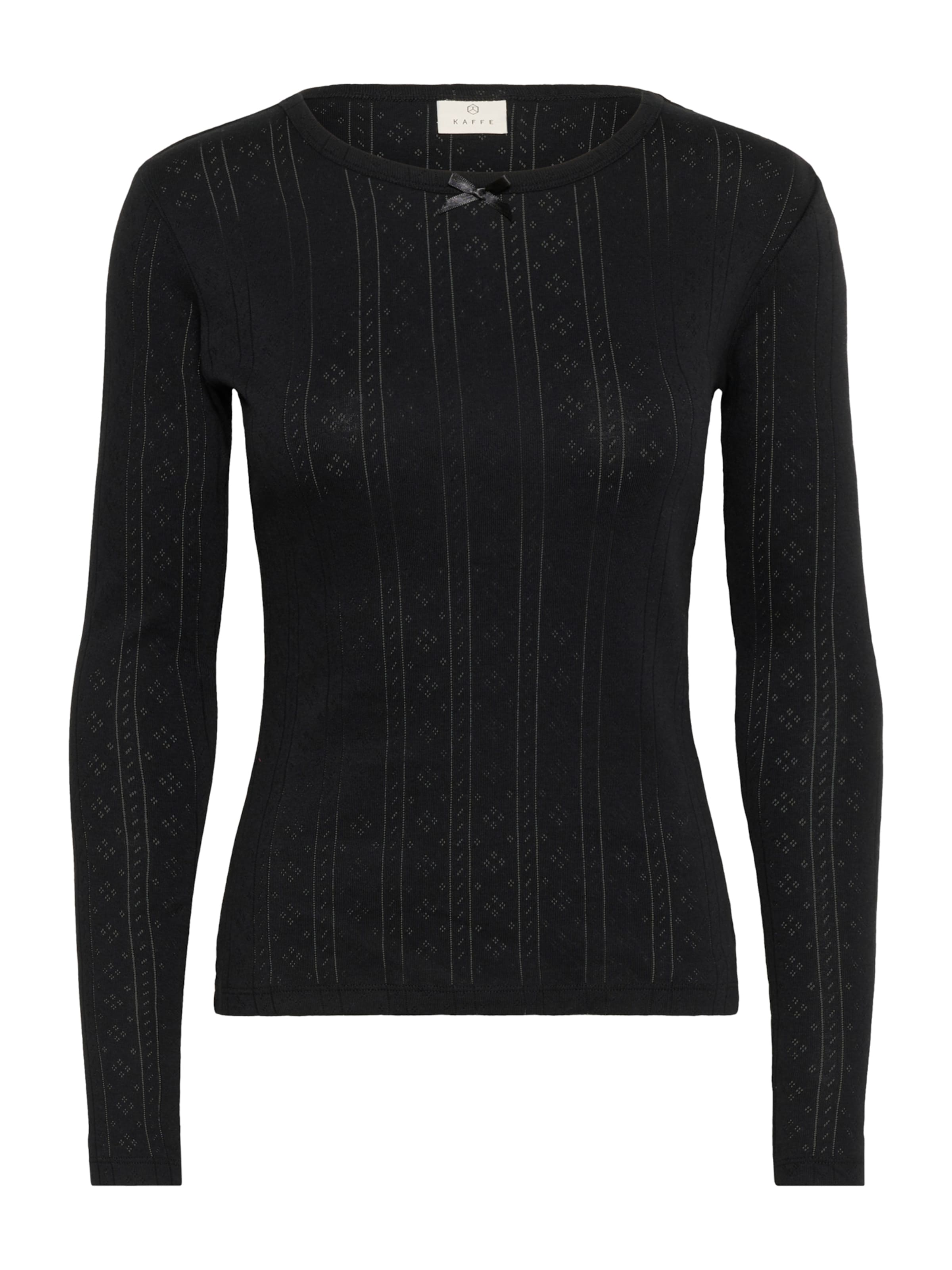 Kaffe Shirt 'KAHilda' in Schwarz: Vorderseite