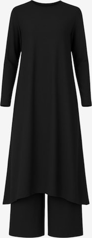 fashionshowcase - Traje de pantalón 'Modest ECE-Set' en negro: frente
