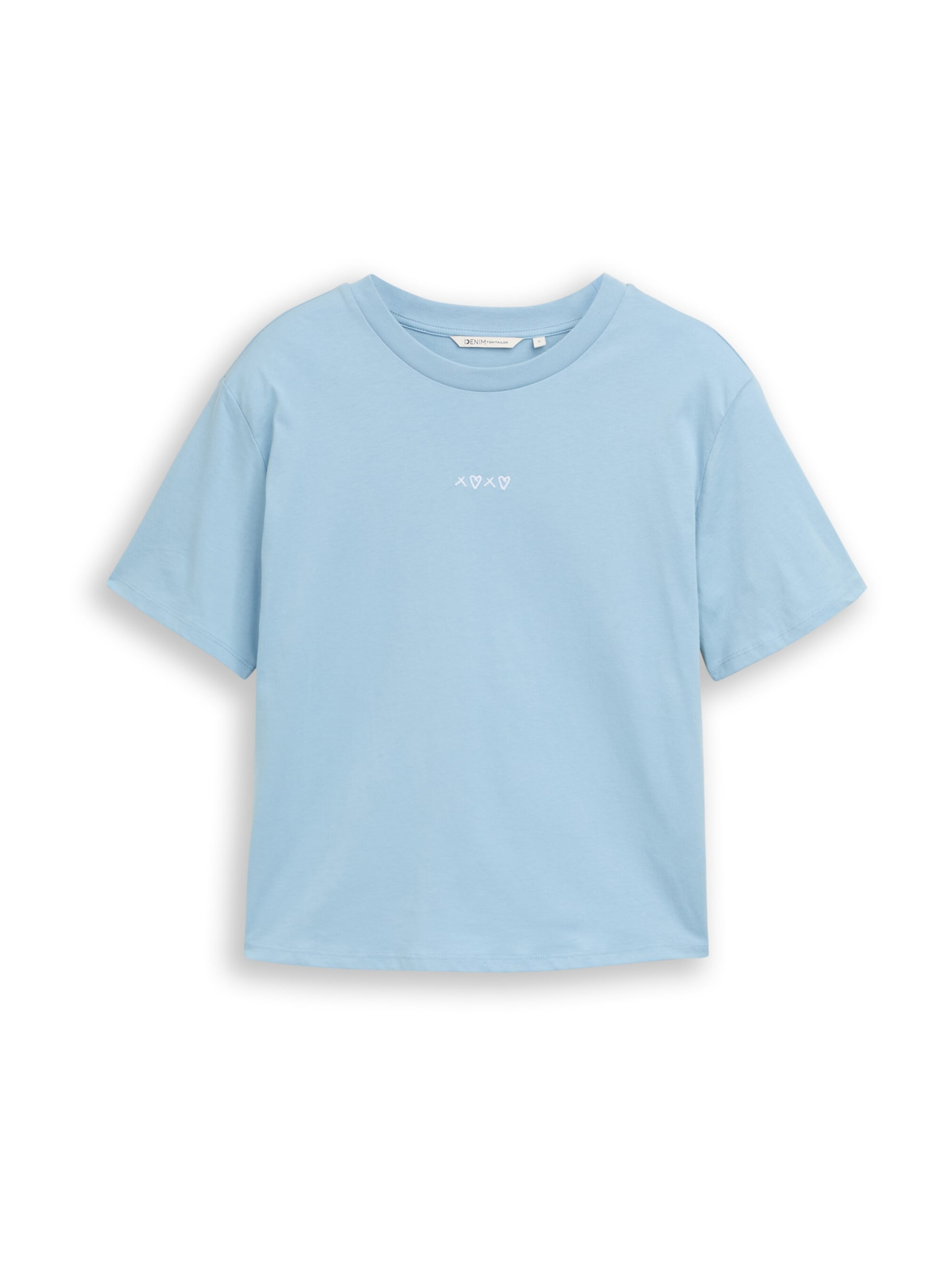 TOM TAILOR DENIM Shirt in Blauw: voorkant