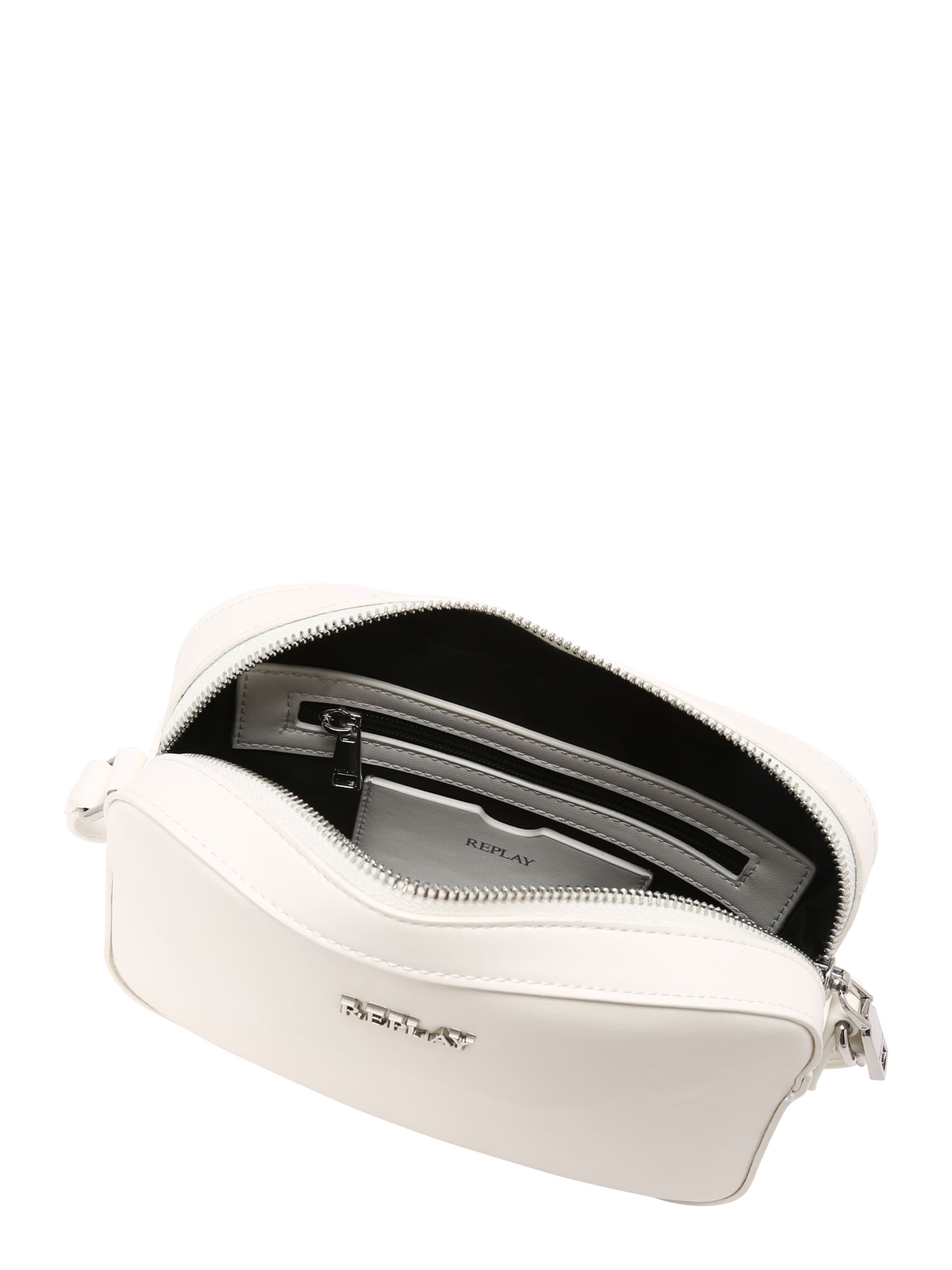 REPLAY Axelremsväska i vit