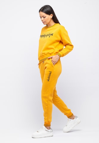 Tom Barron Tracksuit in Yellow