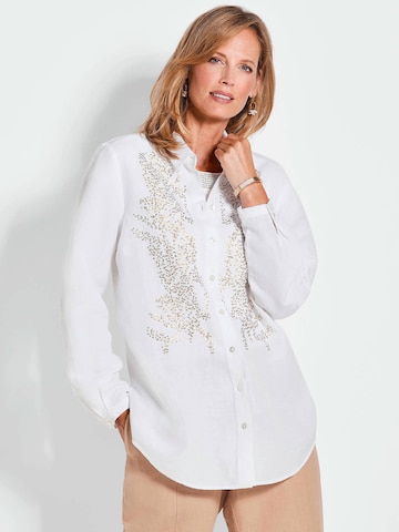 Goldner Blouse in White: front