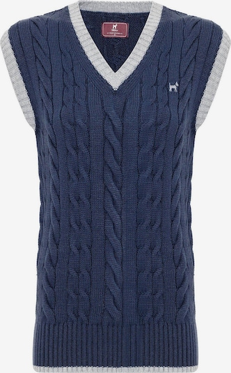 Williot Pulover u tamno plava / siva melange, Pregled proizvoda