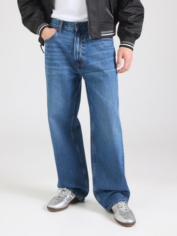 Calvin Klein Jeans - Folgado Calças de ganga em azul: frente