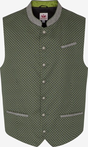 SPIETH & WENSKY Traditional Vest in Green: front