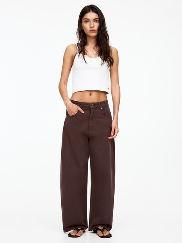 Baggy Jeans di Pull&Bear in marrone