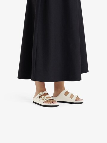 BIRKENSTOCK Pantolette 'Florida' in Beige