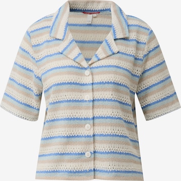 Cardigan QS en bleu : devant