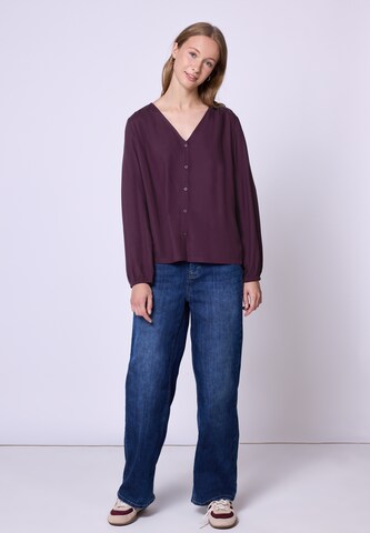 Street One Studio Bluse in Lila