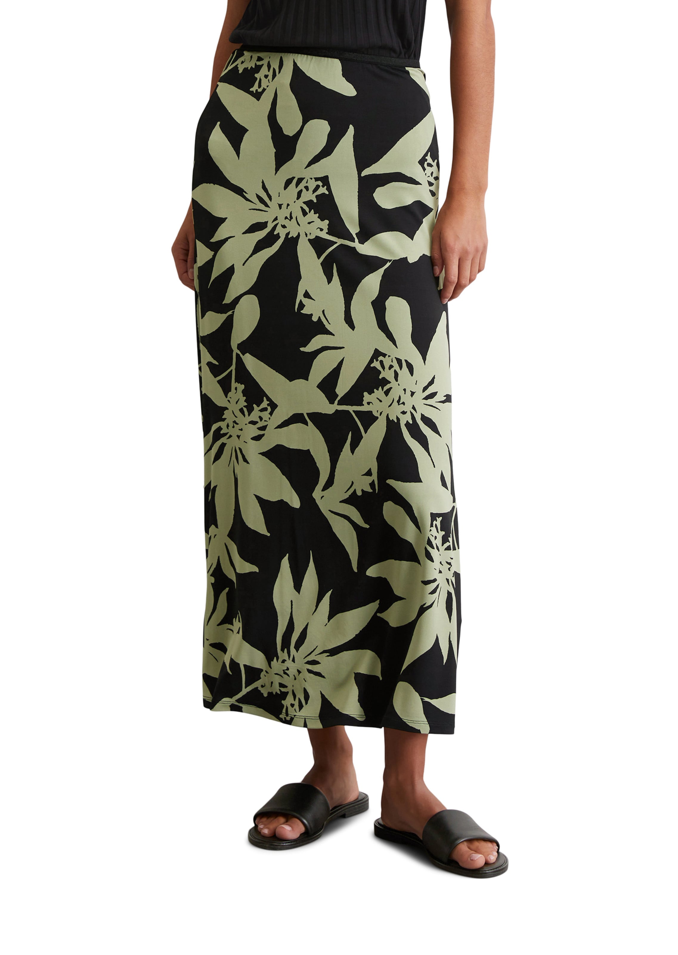 Marc O'Polo Rok in Zwart: voorkant