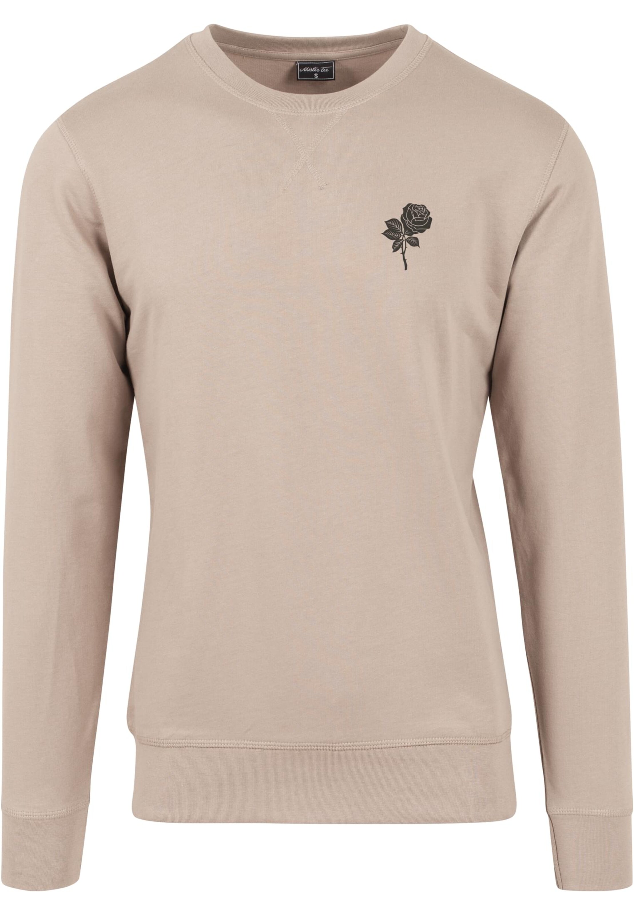 MT Men Sweatshirt 'Wasted Youth' in Beige: voorkant