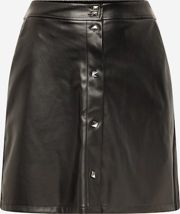 ONLY Carmakoma Skirt 'BLAKE' in Black: front