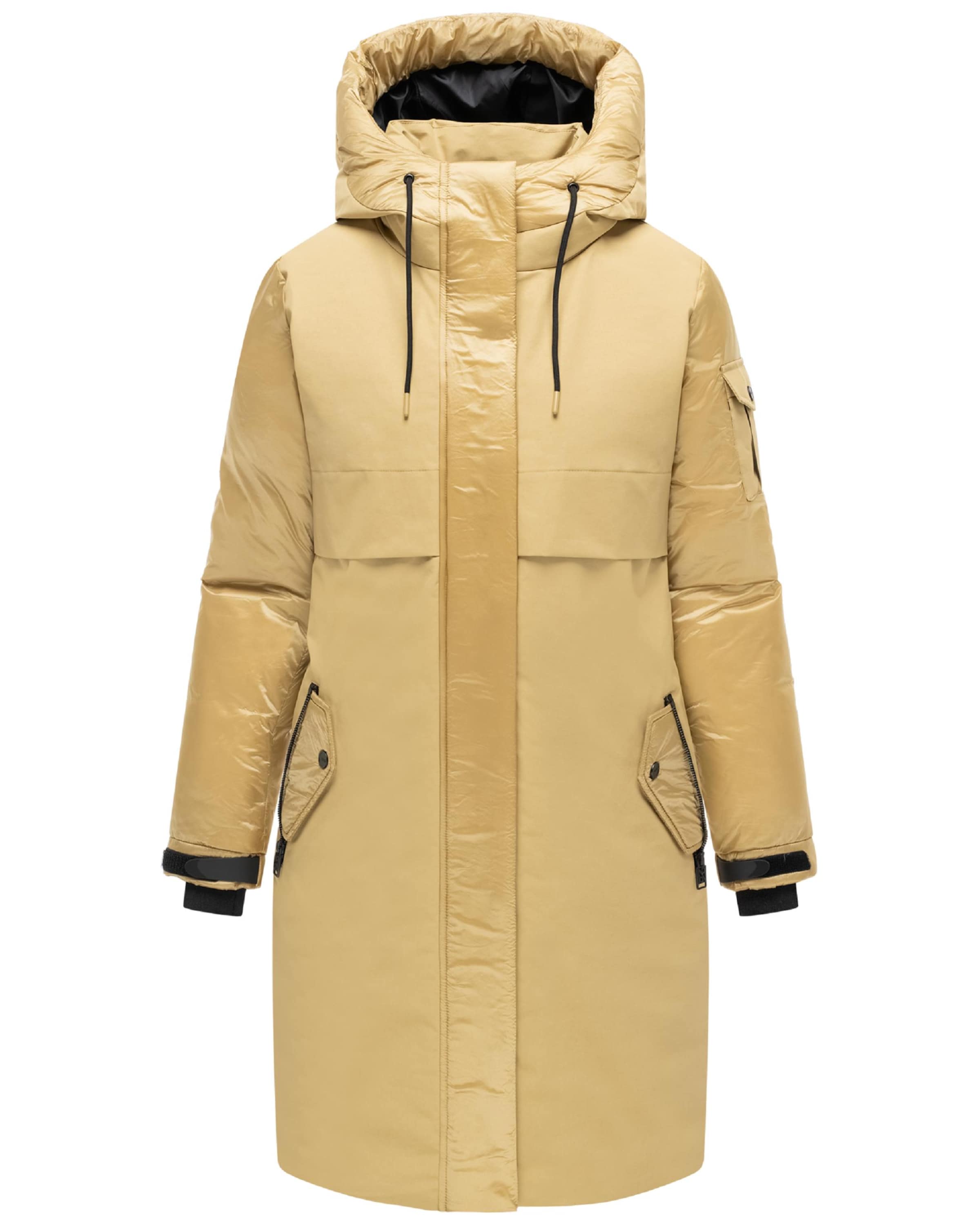 Cappotto invernale 'Peakstorm 14' di NAVAHOO in verde: frontale