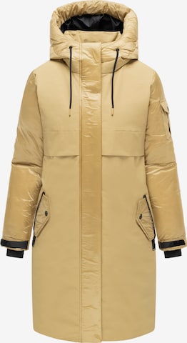 Cappotto invernale 'Peakstorm 14' di NAVAHOO in verde: frontale