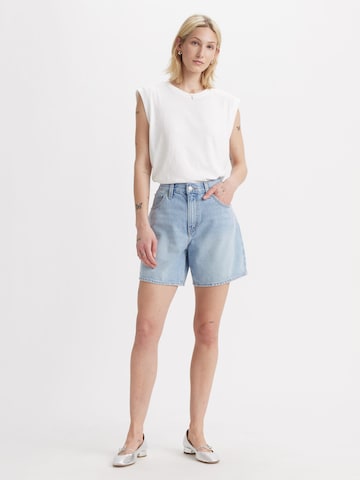 LEVI'S ® Свободный крой Штаны 'High-Rise Baggy Shorts' в Синий