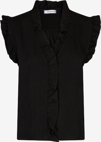 co'couture Toppi 'Sueda' värissä musta: etupuoli