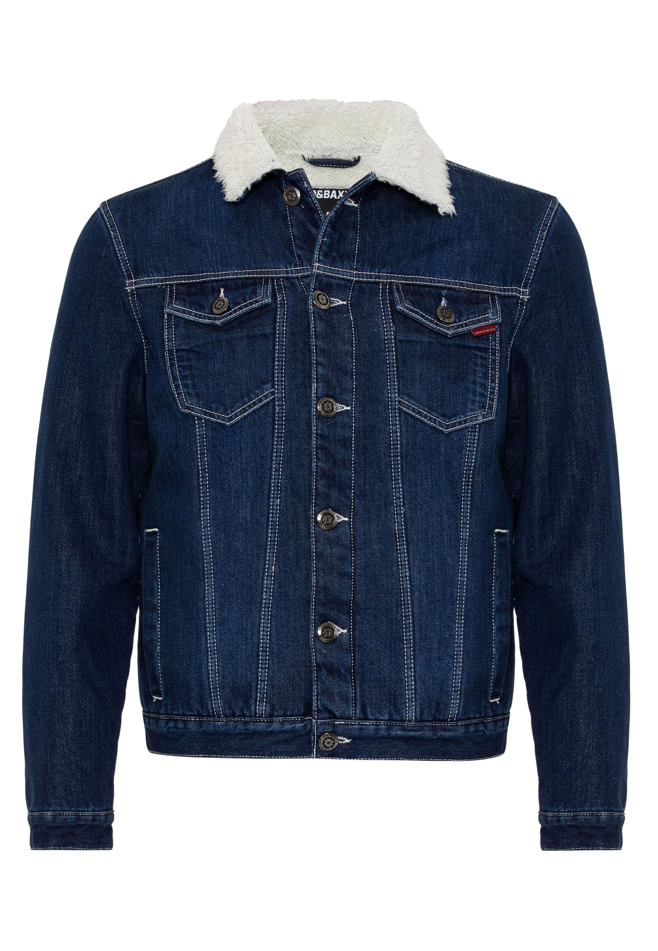 CIPO & BAXX Übergangsjacke in Blau: Vorderseite