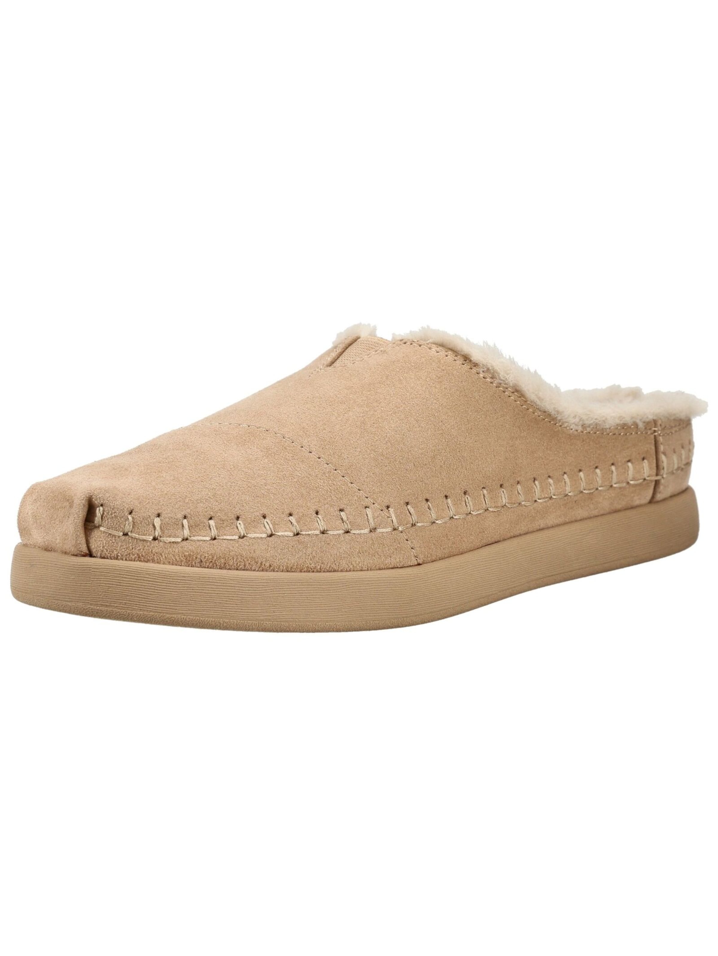 Pantoufle TOMS en gris : devant