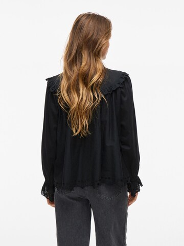 VILA Blouse in Zwart